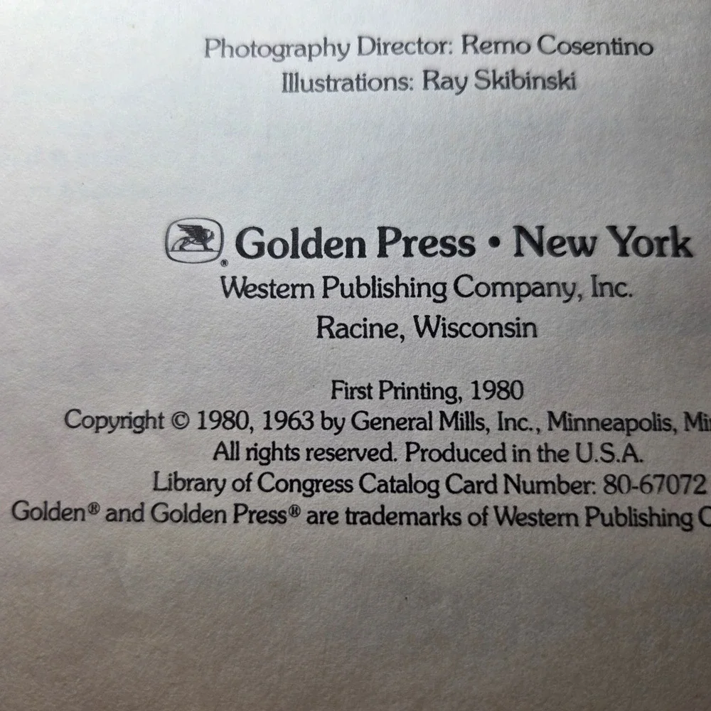 Golden Press press molded